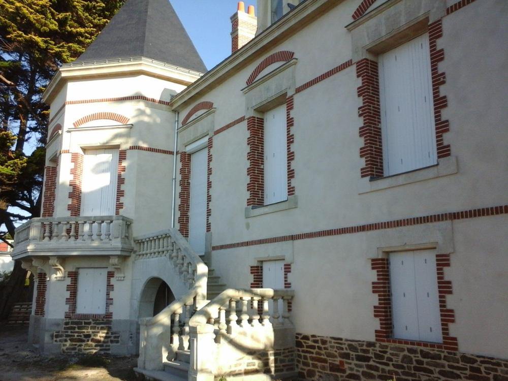 Rénovation de façade d'une ancienne bâtisse