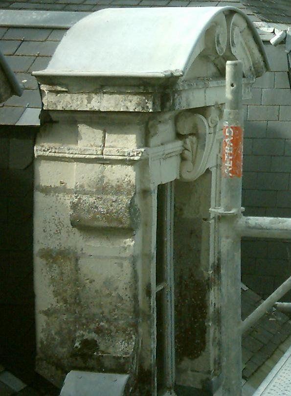 lucarne avant restauration